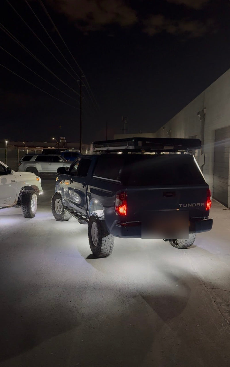 Luke’s 2nd Gen Tundra lit up at night