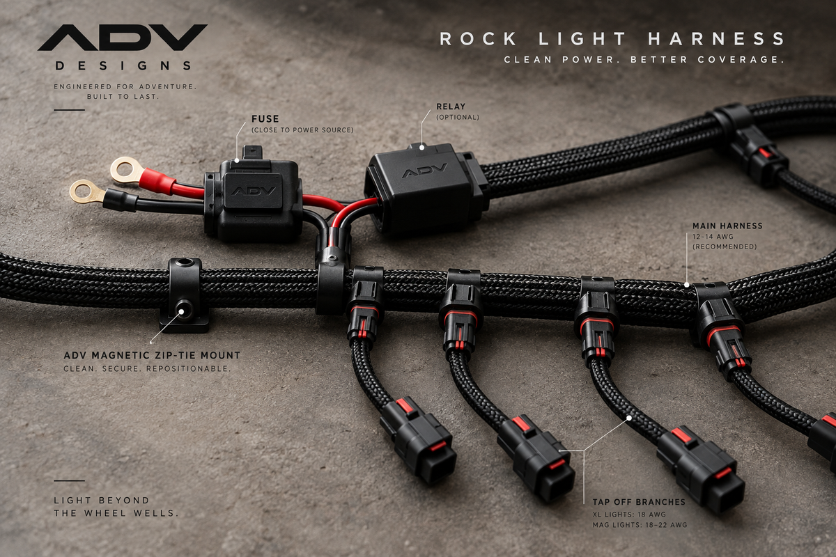 How to Properly Wire Rock Lights: Wire Gauge, Voltage Drop &amp; Harness Design