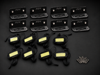 Shadow Eliminator FLEX CORE kit: 8 XL lights, 8 magnetic steel mounts and hardware