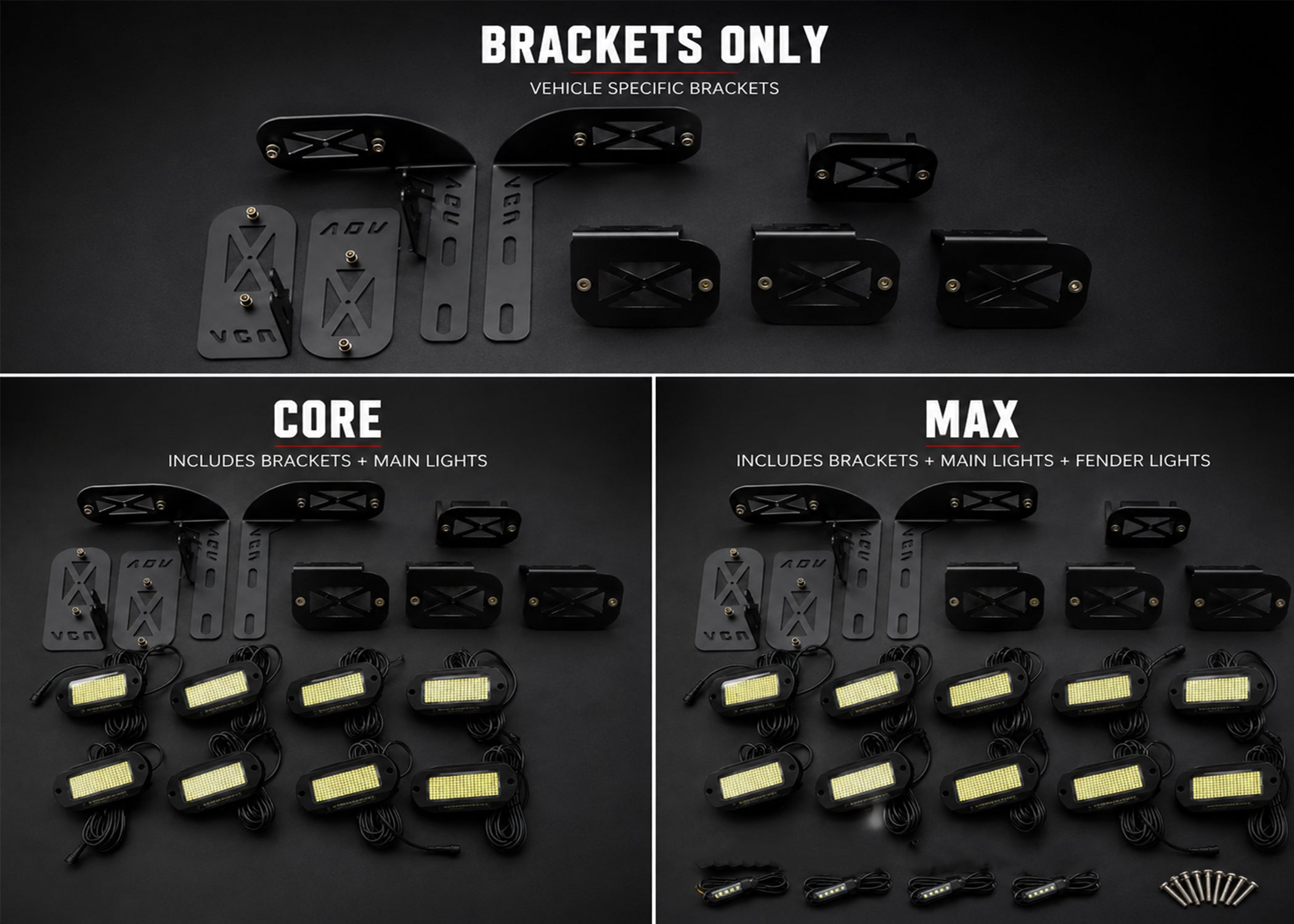 2007–2021 Toyota Tundra Shadow Eliminator™ Rock Light Kit