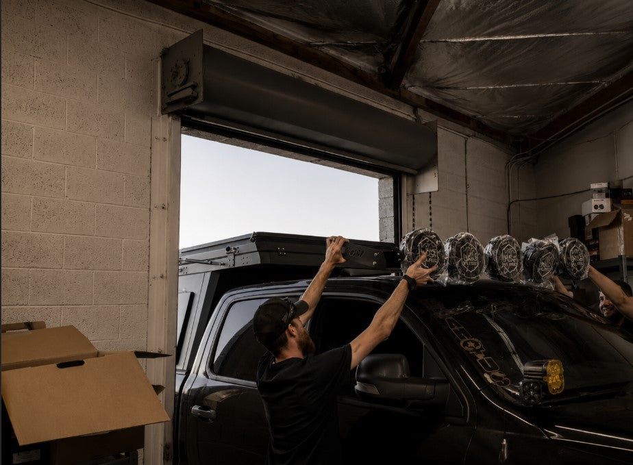 ADV Roof Light Mount System for MSJ Vanguard Camper